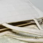 Furla cream moc croc small leather handbag, view 12