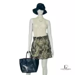 Prada Glace Fuoco dark navy calf leather two-way twin pocket bag BN2625, view 40