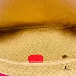 Gucci red suede leather crossbody bag, view 17