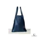 Prada Glace Fuoco dark navy calf leather two-way twin pocket bag BN2625, view 15