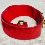 Gucci red suede leather crossbody bag, view 16