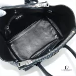 Prada Glace Fuoco dark navy calf leather two-way twin pocket bag BN2625, view 6