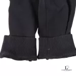 Kenzo men's black cotton knitted pullover, size S, view 9