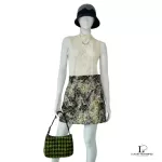 Coach wool and mohair mini shoulder bag with matching pouch, view 14