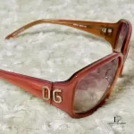 Dolce & Gabbana DG914S translucent pinkish brown sunglasses, view 10