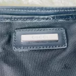 Gucci black nylon weekend travel bag, view 13