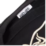 Kenzo men's black cotton knitted pullover, size S, view 3