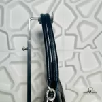 Chanel Medallion black caviar leather tote bag, view 6