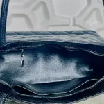 Chanel Medallion black caviar leather tote bag, view 21