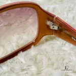 Dolce & Gabbana DG914S translucent pinkish brown sunglasses, view 4