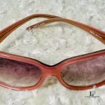 Dolce & Gabbana DG914S translucent pinkish brown sunglasses, view 5