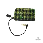 Coach wool and mohair mini shoulder bag with matching pouch, view 3