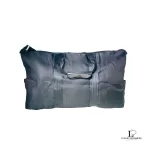 Gucci black nylon weekend travel bag, view 4