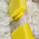 Furla yellow acrylic watch bangle with cream dial, view 7