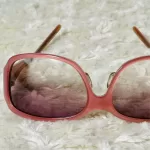 Dolce & Gabbana DG914S translucent pinkish brown sunglasses, view 8