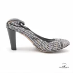 Chanel Tweed Multicolour Bijou leather heeled pumps, size 37, view 4