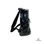 Michael Kors Rae black quilted backpack, view 7