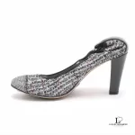 Chanel Tweed Multicolour Bijou leather heeled pumps, size 37, view 5