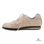 Chanel Coco Mark beige sports sneakers, size 36, view 3