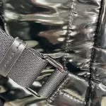 Michael Kors Rae black quilted backpack, view 10