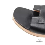 Hermes Kevlar black leather sandals, size 40, view 13