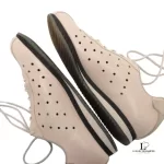 Chanel Coco Mark beige sports sneakers, size 36, view 6