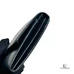 Burberry black soft leather coin purse belt purse, view 3