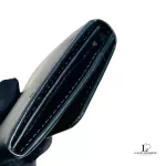 Burberry black soft leather coin purse belt purse, view 4