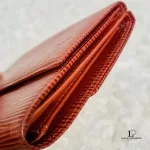 Louis Vuitton Epi Porte Monnaie Billet rust leather compact wallet M61652, view 6