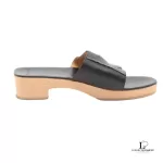 Hermes Kevlar black leather sandals, size 40, view 5