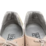 Chanel Coco Mark beige sports sneakers, size 36, view 11