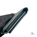 Louis Vuitton Taiga Noir Amberop black leather card case, unused, view 6