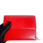 Givenchy Anagram red orange leather compact wallet, view 2