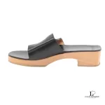 Hermes Kevlar black leather sandals, size 40, view 6