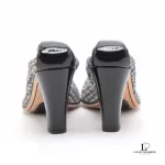 Chanel Tweed Multicolour Bijou leather heeled pumps, size 37, view 3