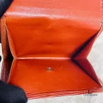 Louis Vuitton Epi Porte Monnaie Billet rust leather compact wallet M61652, view 9