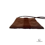 Hermes Yell Line brown fabric crossbody bag, view 2