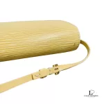 Louis Vuitton Epi Honfleur vanilla leather shoulder and clutch bag M5273A, view 6