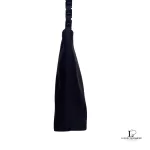 Salvatore Ferragamo Vala black nylon and leather chain shoulder bag, view 5