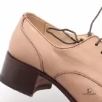 Chanel Chevreau Sport taupe leather brogue shoes, size 35.5, view 11