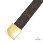 Louis Vuitton San Tulle Carré monogram belt, size 80, view 4