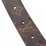 Louis Vuitton San Tulle Carré monogram belt, size 80, view 5