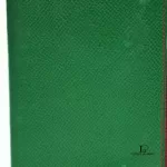 Hermes green leather notebook cover agenda, view 8