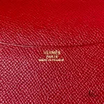 Hermes green leather notebook cover agenda, view 14