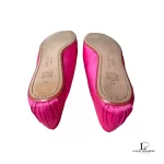Kate Spade pink and orange satin bow ballet flats, size US 6, view 7