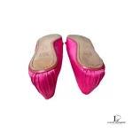 Kate Spade pink and orange satin bow ballet flats, size US 6, view 8