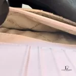 Michael Kors blush pink Saffiano leather flap long wallet, view 10