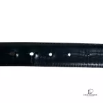 Michael Kors reversible initials monogram black leather belt, size 90, view 9