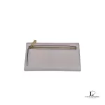 Michael Kors blush pink Saffiano leather flap long wallet, view 2