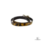 Dolce & Gabbana leopard thin belt, size 85, view 4